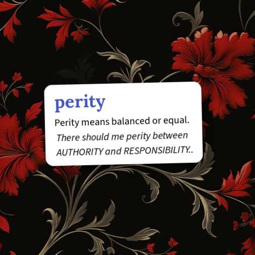 Urban Dictionary: perity