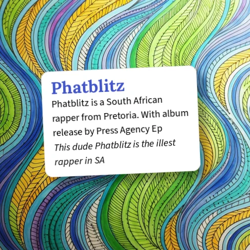 Urban Dictionary: Phatblitz