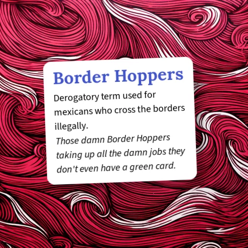 Urban Dictionary: border-hoppers
