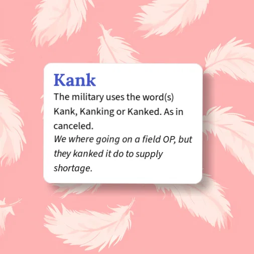 Urban Dictionary: Kank