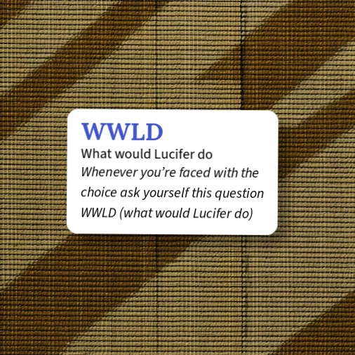 Urban Dictionary: WWLD