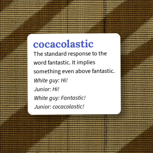 Urban Dictionary: cocacolastic