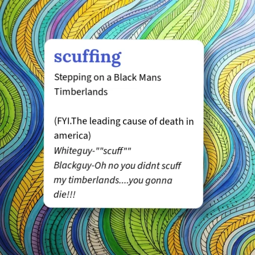 Urban Dictionary: scuffing