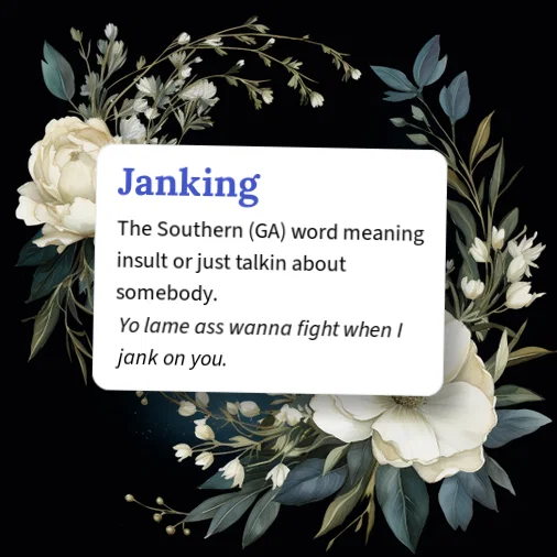 Urban Dictionary: Janking