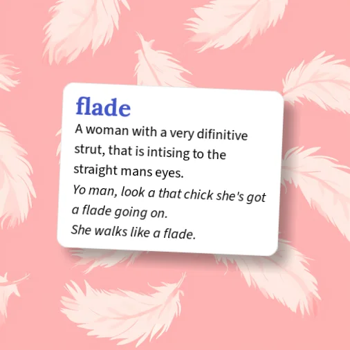 Urban Dictionary: flade