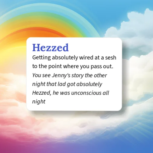 Urban Dictionary: Hezzed