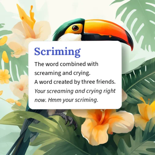 Urban Dictionary: Scriming