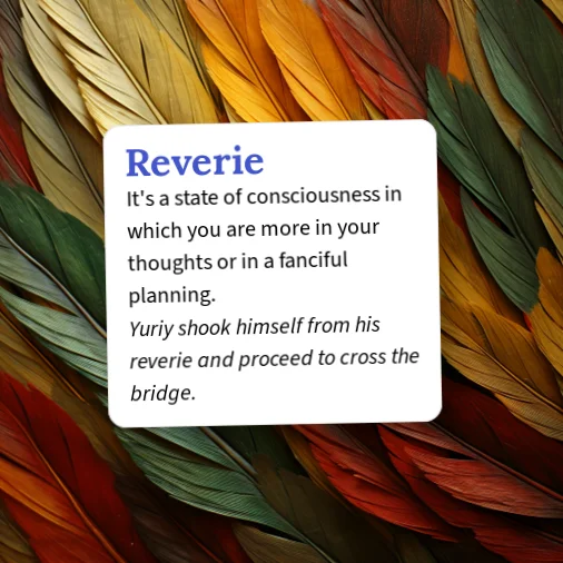 Urban Dictionary: Reverie