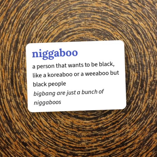 Urban Dictionary: niggaboo