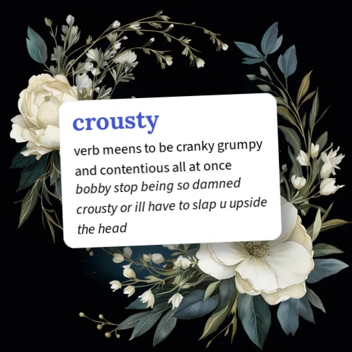Urban Dictionary: crousty