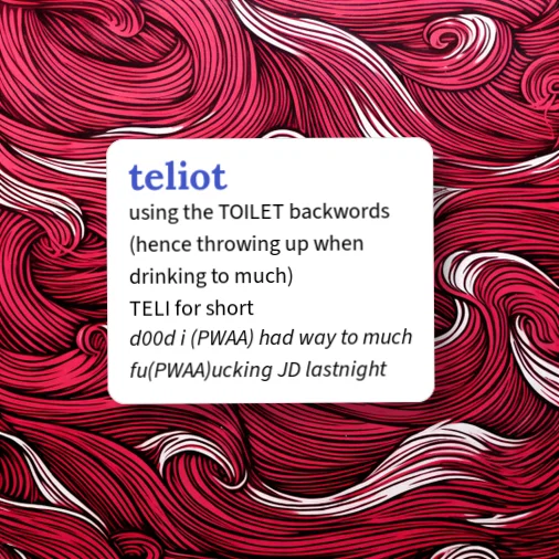 Urban Dictionary: teliot