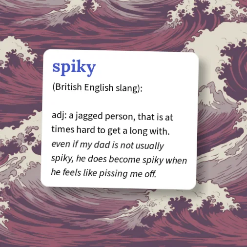 Urban Dictionary: spiky\
