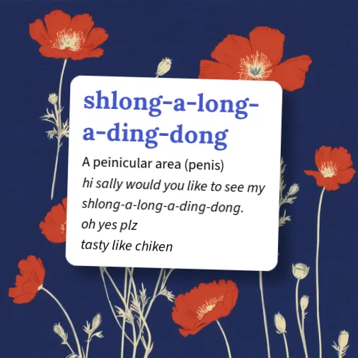 Urban Dictionary: slong-a-dong