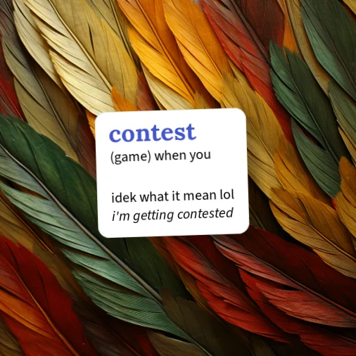 Urban Dictionary: contest