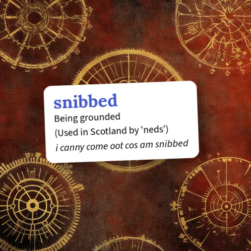 Urban Dictionary: snibbed