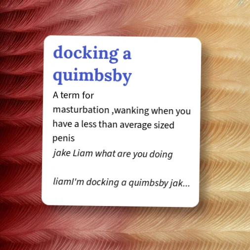Urban Dictionary: quimbis