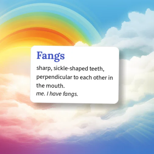 Urban Dictionary: fangs
