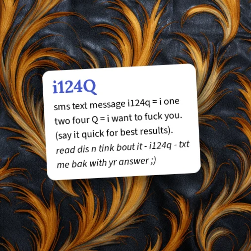 Urban Dictionary: i124Q