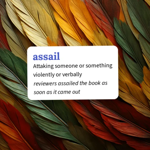 Urban Dictionary: assail