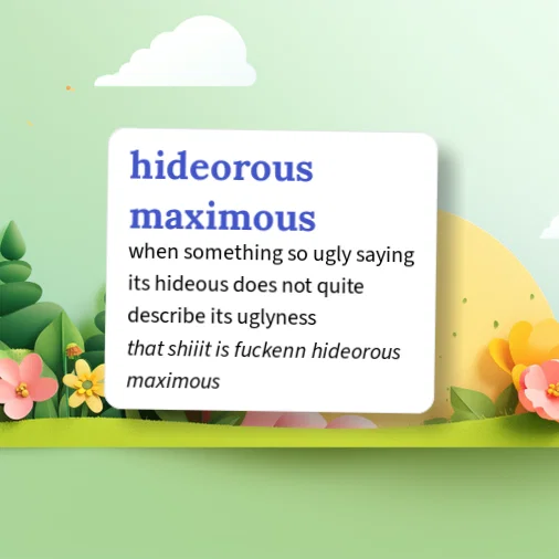 Urban Dictionary: MAximous