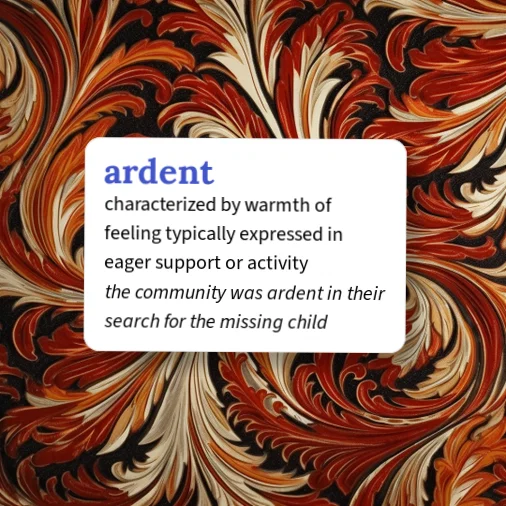 Urban Dictionary: ardent