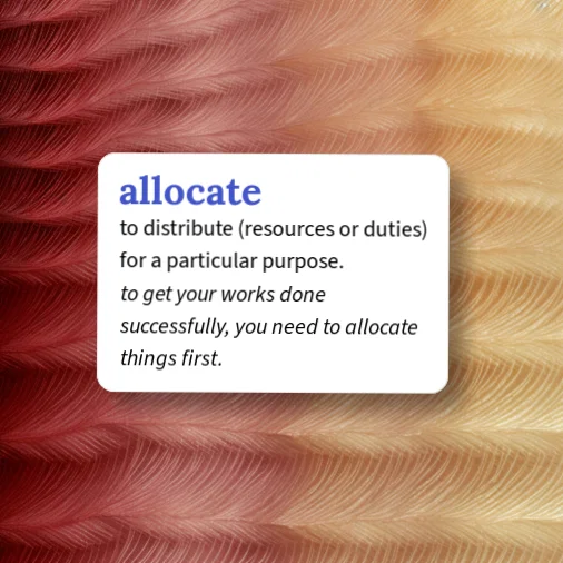 Urban Dictionary: alocate