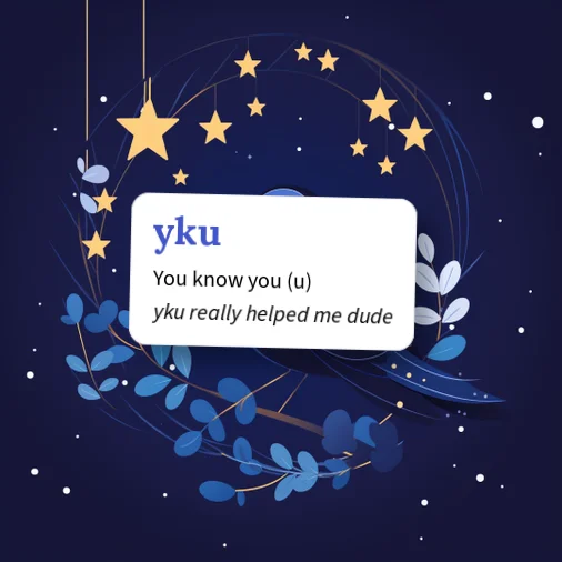 Urban Dictionary: yku
