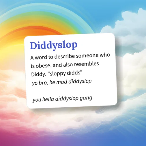 Urban Dictionary: Diddyslop