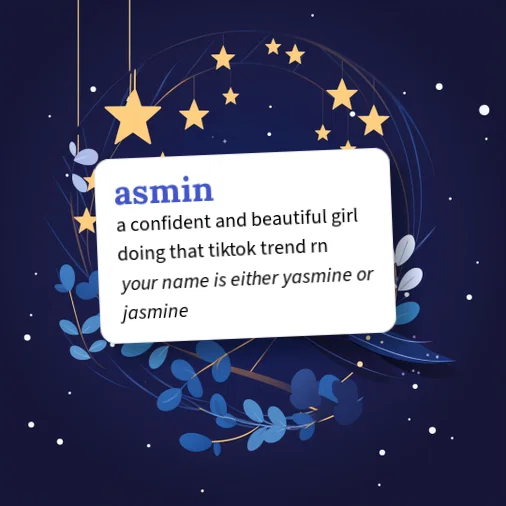Urban Dictionary: asmin