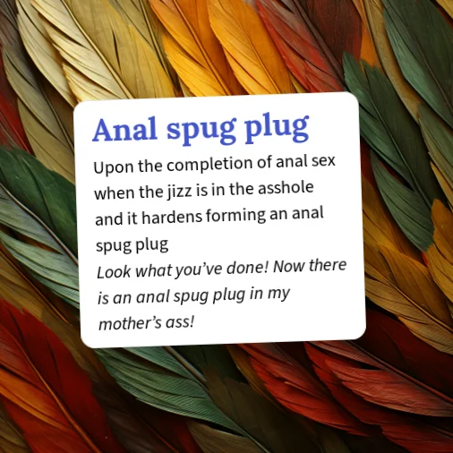 Urban Dictionary: anal spug plug Urban Dictionary: anal spug plug