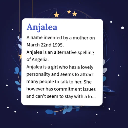 Andja Urban Dictionary: Anjalea