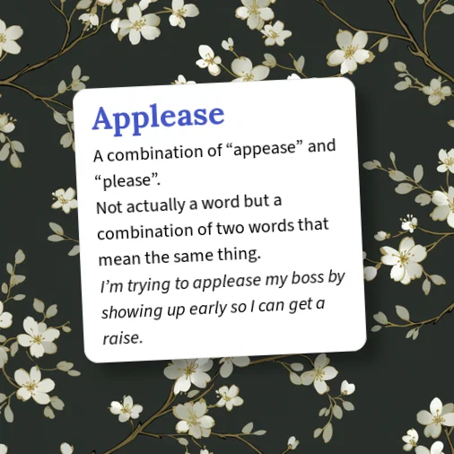 Appease Example Urban Dictionary: Applease