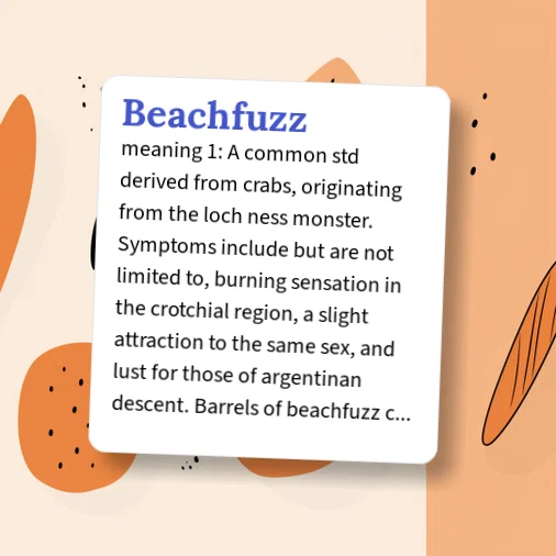 Fuzz Definition Urban Dictionary: beachfuzz