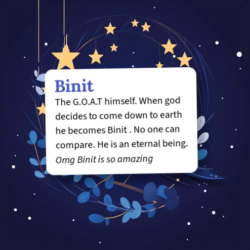 Bituin Meaning Urban Dictionary: Binit