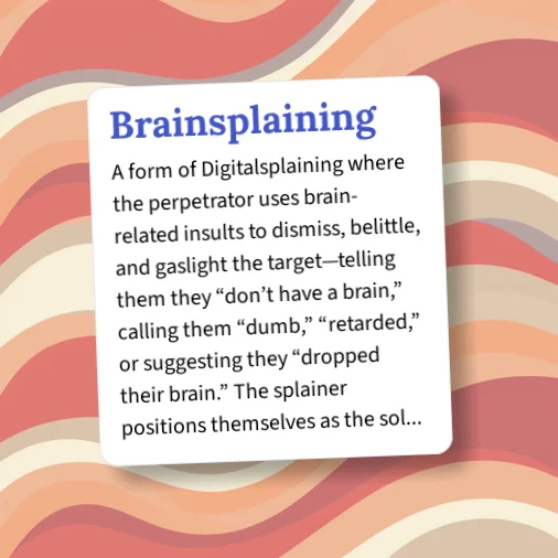 Urban Dictionary: Brainsplaining