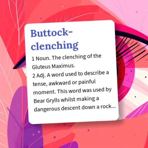 Clench Definition Urban Dictionary: Buttock-clenching