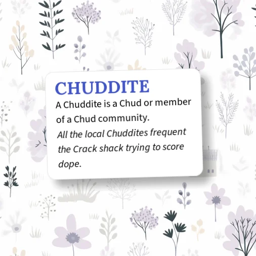 Chud Example Urban Dictionary: CHUDDITE