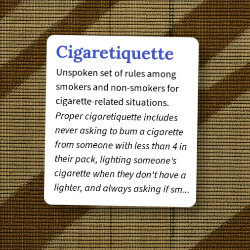 smoking cigarette meaning Urban Dictionary: cigaretiquette smoking cigarette meaning Urban Dictionary: cigaretiquette