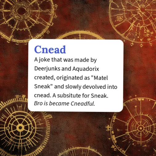 Urban Dictionary: Cnead