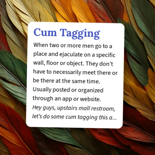 Urban Dictionary: cum tagging