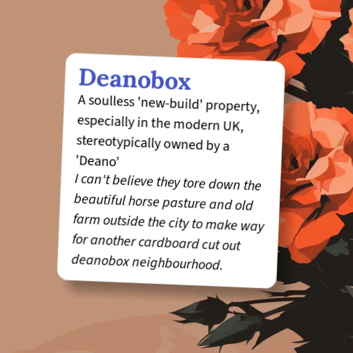 Deano Box Urban Dictionary: Deanobox