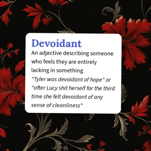 Devoid Non Example Urban Dictionary: Devoidant
