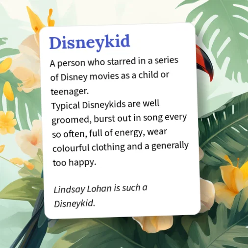Disneyitis Urban Dictionary: Disneykid