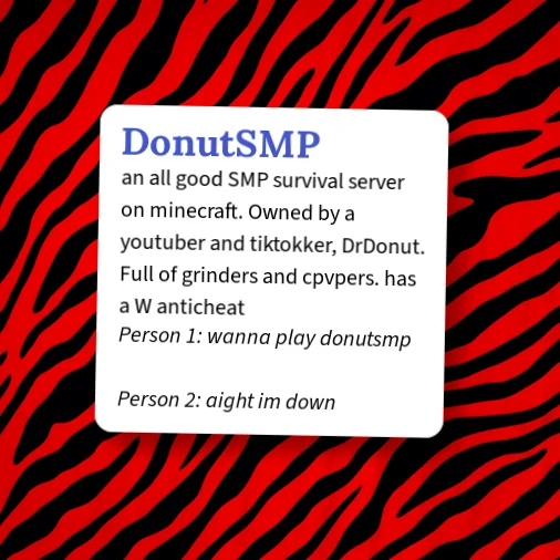 Urban Dictionary: DonutSMP