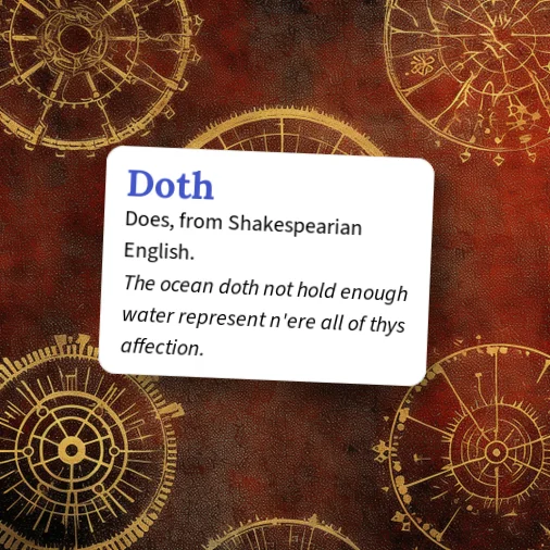 Doth Example Urban Dictionary: Doth