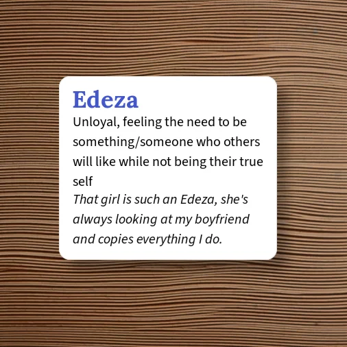 Edeza Lettering Urban Dictionary: Edeza