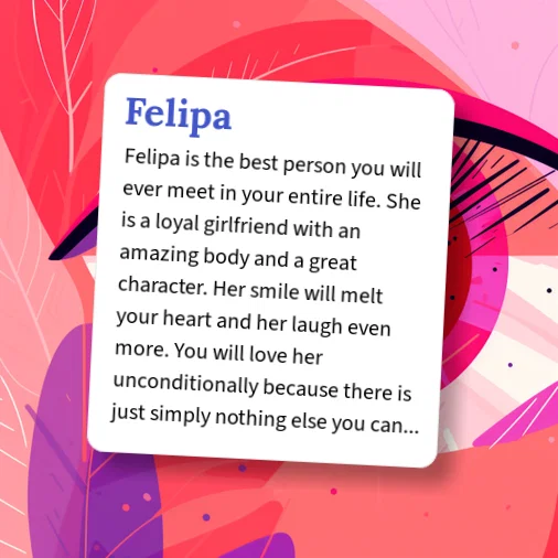 Felipa Urban Dictionary: Felipa