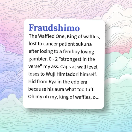 Urban Dictionary: Fraudshimo