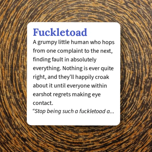 Urban Dictionary: Fuckletoad