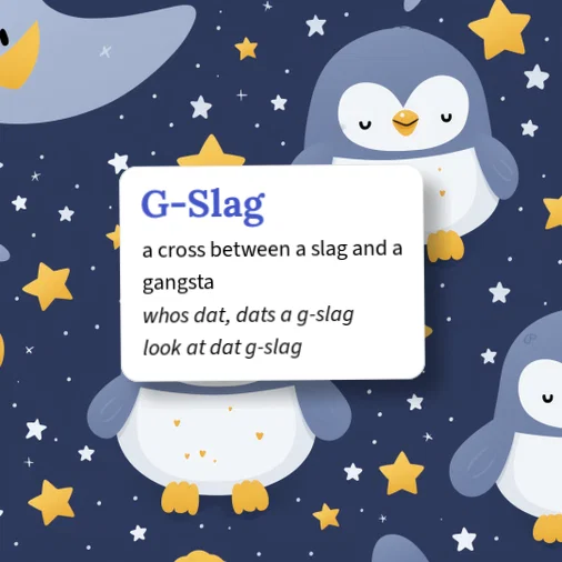 Twitter Slag Urban Dictionary: G-Slag
